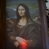Гоблен "Мона Лиза", снимка 4 - Гоблени - 15448710