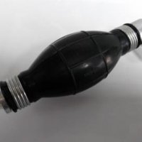 Ръчна метало-гумена вакум помпа за гориво с възвратен клапан., снимка 4 - Аксесоари и консумативи - 15971138