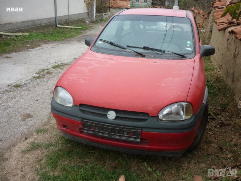 опел корса б 1,2 бензин 45кс,96год,на части,, снимка 1