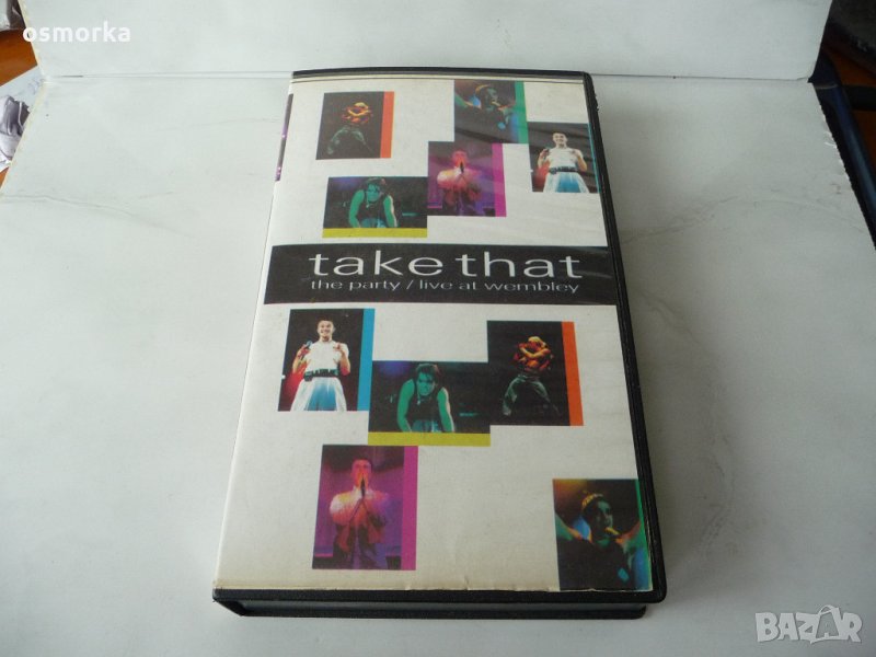 Видео касета Take That концерт VHS Live at Wembley 1993 , снимка 1