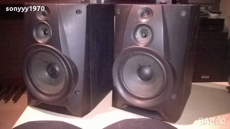 sony ss-h991/8ohm-2бр тонколони-33х28х22см-внос швеицария, снимка 1