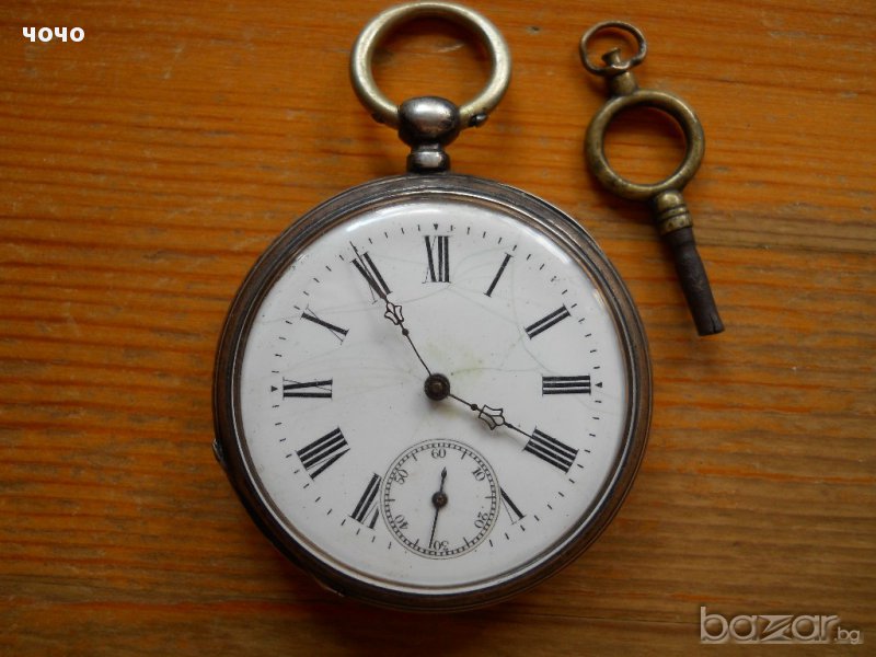 старинен джобен часовник (Англия), снимка 1