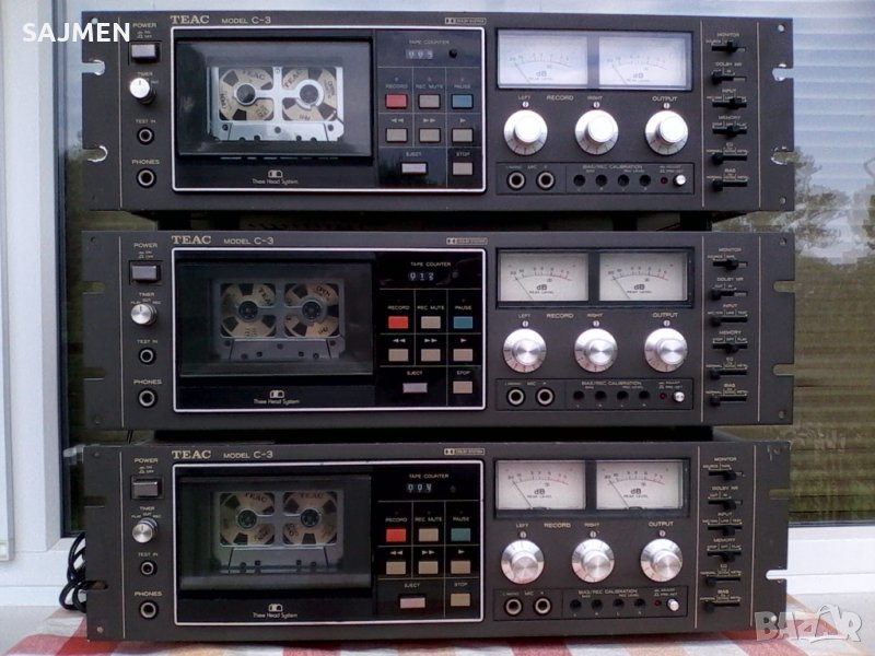 TEAC C-3 дек-3, снимка 1