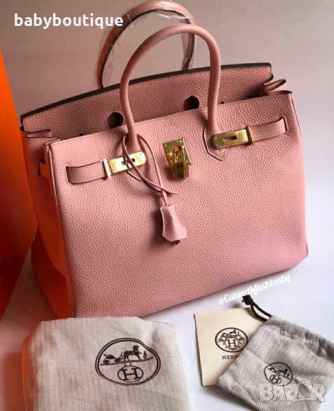 Birkin 35 pink , снимка 1