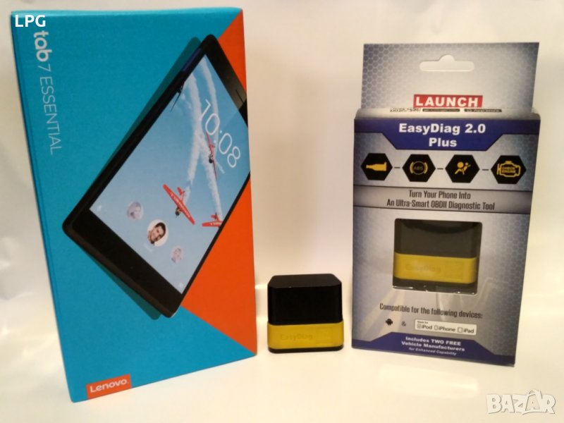 Launch X431 EasyDiag PRO3 2020 + LENOVO TAB 7, снимка 1