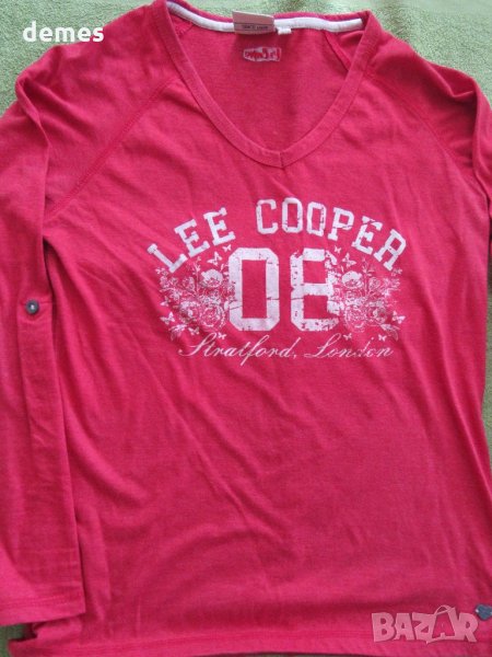 Блуза LEE COOPER  номер 12/М, цвят корал, снимка 1