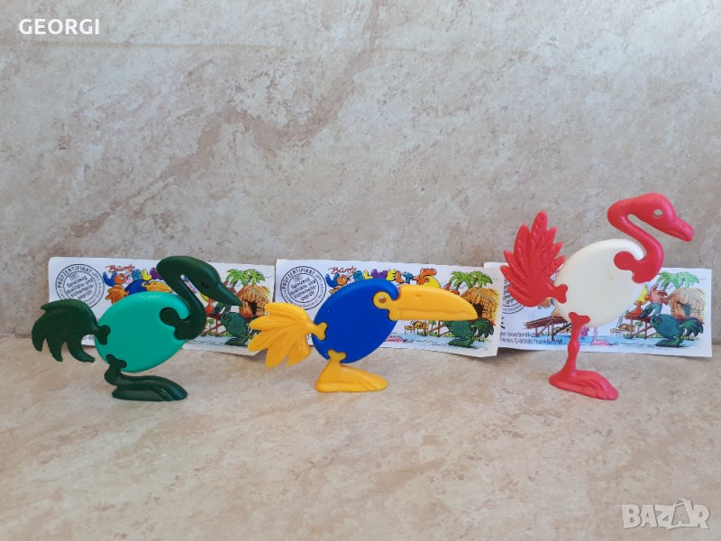 Киндер играчки с листчета цели серии , снимка 1