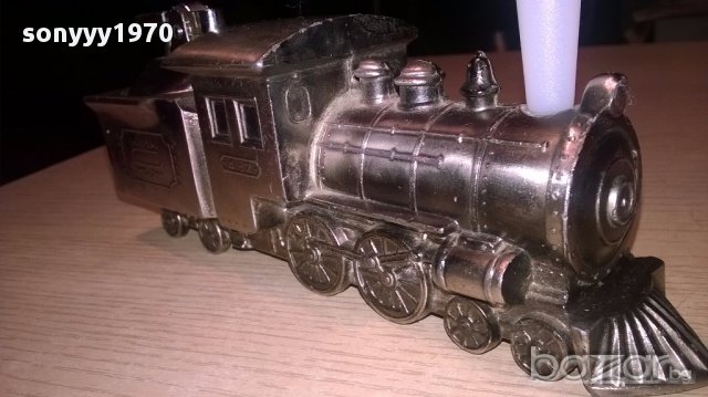 JAPAN локомотив-запалка-made in japan 16/7/5см-внос швеицария, снимка 2 - Антикварни и старинни предмети - 16433799