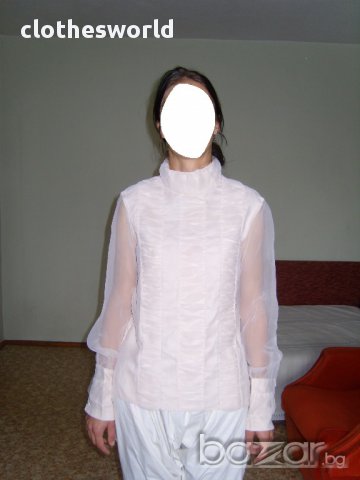 Автентична дамска ретро стил риза Edith Hart, снимка 6 - Ризи - 11690952