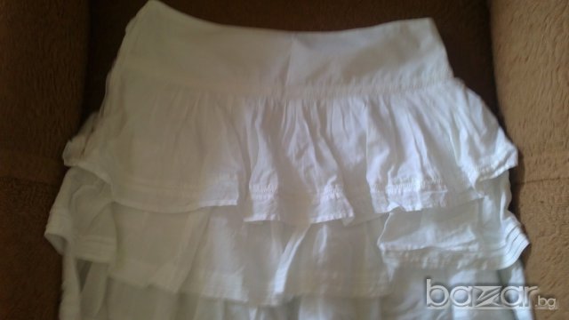 Бяла лятна пола, снимка 5 - Поли - 7822356