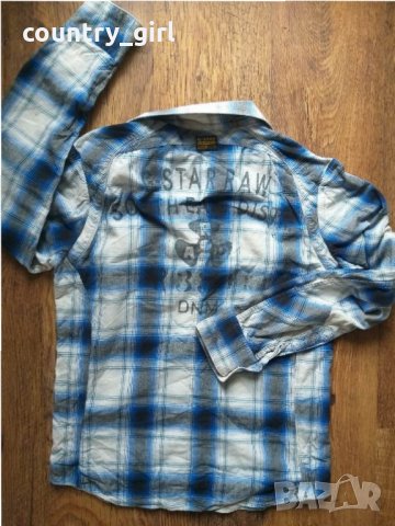 g-star arizona carpeth shirt - страхотна мъжка риза, снимка 5 - Ризи - 23692076