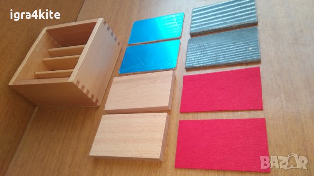 Термична Монтесори сетивна кутия с различни материали / термални кутии, снимка 5 - Образователни игри - 24999480