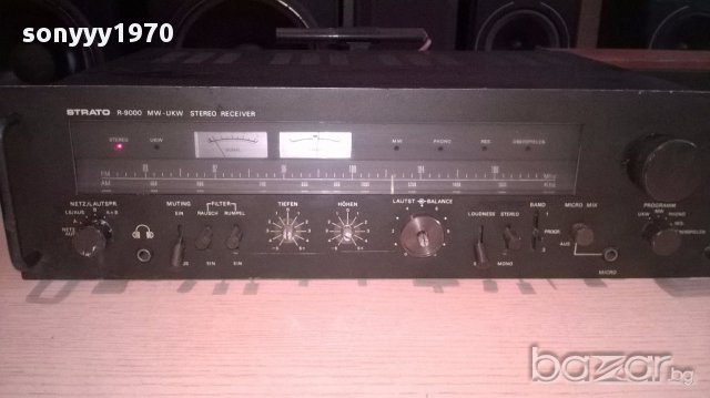 Strato r-9000 receiver-west germany-внос швеицария, снимка 10 - Ресийвъри, усилватели, смесителни пултове - 13325383