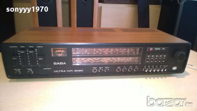 saba ultra hi-fi 9060-stereo receiver-germany-внос швеицария, снимка 2 - Ресийвъри, усилватели, смесителни пултове - 10889731