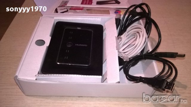 *Huawei e-960 рутер с сим карта-нов в кутия, снимка 2 - Рутери - 17724222