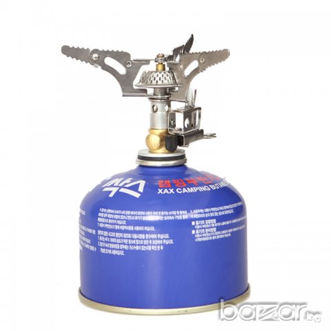 Компактна сгъваема газова горелка-котлон за туризъм, алпинизъм, лов и риболов. Със собствена п, снимка 3 - Газови котлони - 20062772