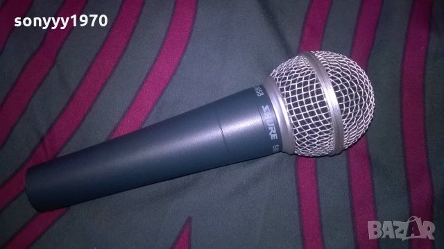 shure sm58s-microphone-здрав марков-жичен, снимка 6 - Микрофони - 21858711
