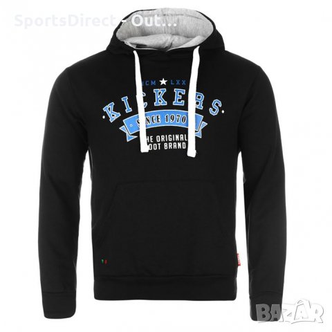 Kickers Over Спортен суитчер памук ватиран внос Англия