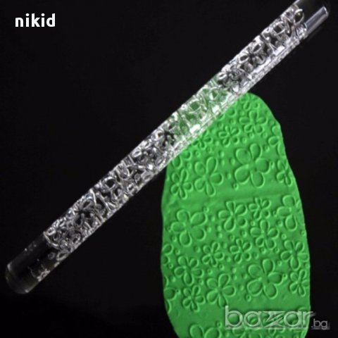 цветчета маргаритки Прозрачна релефна текстурна точилка за фондан украса торта сладки