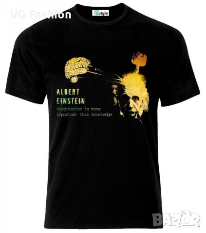 Мъжка тениска Albert Einstein Quotes, снимка 1