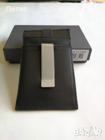 Marc O'Polo W53 Copenhagen с RFID защита картодържач /черен и сив/, снимка 6 - Портфейли, портмонета - 25680777