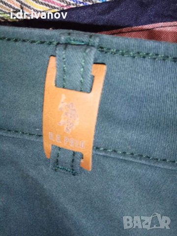 зелен панталон марка U.S.Polo размер 30, снимка 4 - Панталони - 22825361