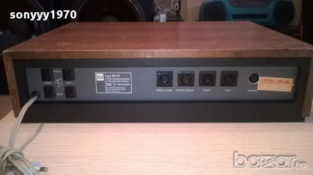 dual cv31 amplifier-made in germany-внос SWISS, снимка 10 - Ресийвъри, усилватели, смесителни пултове - 14244476