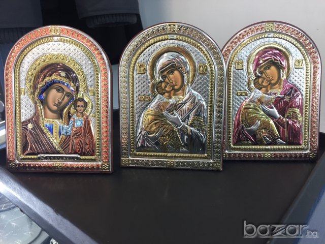 ЛУКСОЗНИ СРЕБЪРНИ ИКОНИ, снимка 4 - Други - 17530168