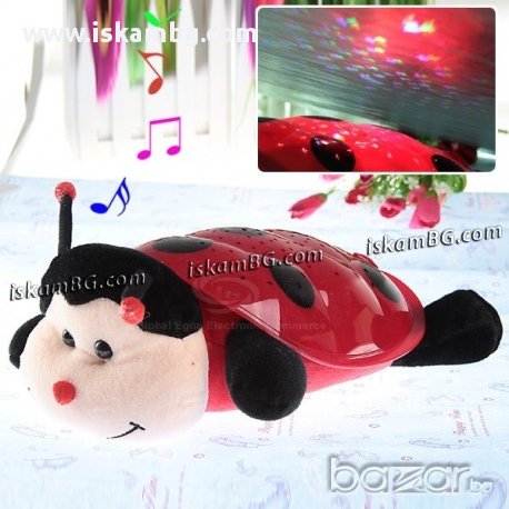 Детска нощна лампа калинка - код 0381