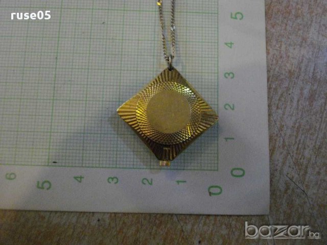 Часовник "ЧАЙКА" със сапфирено стъкло за врат работещ, снимка 3 - Дамски - 13873228