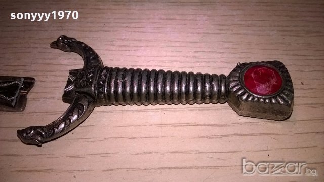 spain-ретро кама за ремонт с кания-24х5см-внос швеицария, снимка 3 - Антикварни и старинни предмети - 18456957