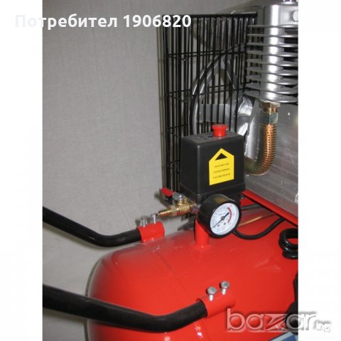 КОМПРЕСОР за въздух 100L, снимка 2 - Компресори - 15675133