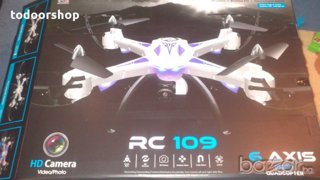 Дрон квадракоптер  RC109 2.4G 4CH 6-Axis с камера 