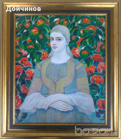 Селянин с грозде, Владимир Димитров, ''Майстора'', снимка 4 - Картини - 17104726