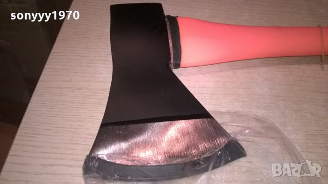 ПОРЪЧАНА-ГОЛЯМА брадва-фибро дръжка-87х20см, снимка 7 - Градински инструменти - 22789519