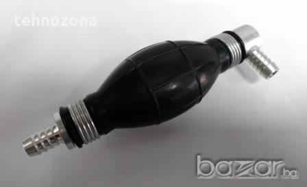 Ръчна метало-гумена вакум помпа за гориво с възвратен клапан., снимка 4 - Аксесоари и консумативи - 15971138