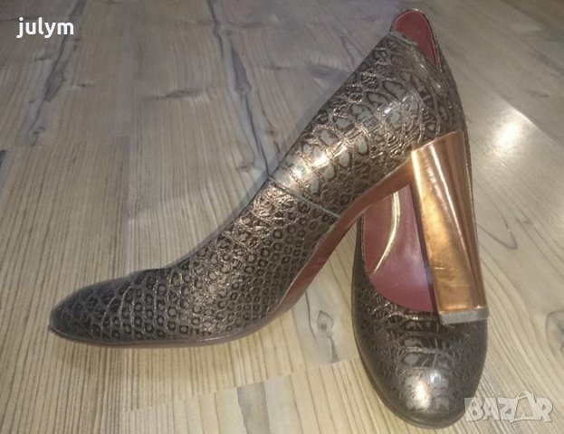 Нови елегантни обувки Gino Rossi естествена кожа, снимка 8 - Дамски елегантни обувки - 22750038