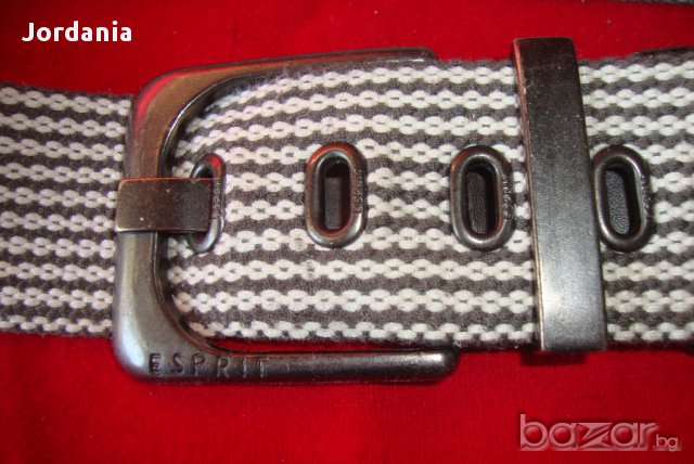 Esprit-original Естествена кожа и лен,,,чисто нов, снимка 8 - Колани - 9784041