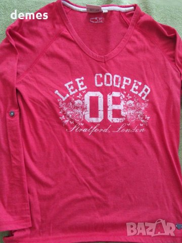 Блуза LEE COOPER  номер 12/М, цвят корал, снимка 1 - Блузи с дълъг ръкав и пуловери - 24365604