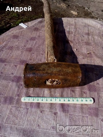 Старинен чук #4, снимка 2 - Антикварни и старинни предмети - 20473805