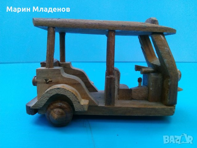 Дървена играчка-триколка, снимка 1 - Колекции - 22284233