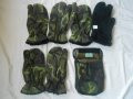 Ръкавици камуфлажни зимни и сумка/чанта за пълнители на Чешката армия