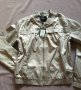 НОВО дамско тънко сребристо яке, тип бомбър (размер С), снимка 1 - Якета - 23988559