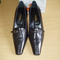 Нови италиански обувки Franco Fortini разм.39,5 естеств.кожа, снимка 4 - Дамски обувки на ток - 11006728