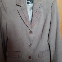 Дамско сако с цветни ревери, снимка 1 - Сака - 24625214