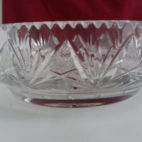 кристална купа , снимка 2 - Антикварни и старинни предмети - 19293419