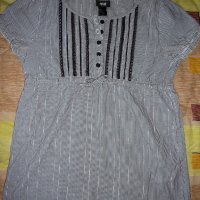 Блуза с къс ръкав Н&М, размер ХS, снимка 3 - Ризи - 18970591