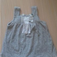 Плюшена рокличка, снимка 1 - Бебешки рокли - 13395267