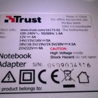 Trust 90w/12-22voltts-notebook adapter-universal-внос швеицария, снимка 4 - Кабели и адаптери - 13209234
