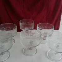 кристални чаши купички , снимка 7 - Антикварни и старинни предмети - 20389731